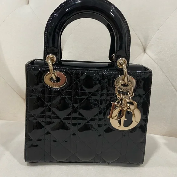LiKE New🔥 Christian Dior Small Lady Dior - Picture 2 of 9